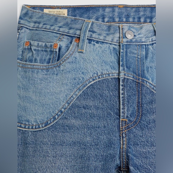 Levi's Women's Western 501 90s Jeans - Picture 4 of 13